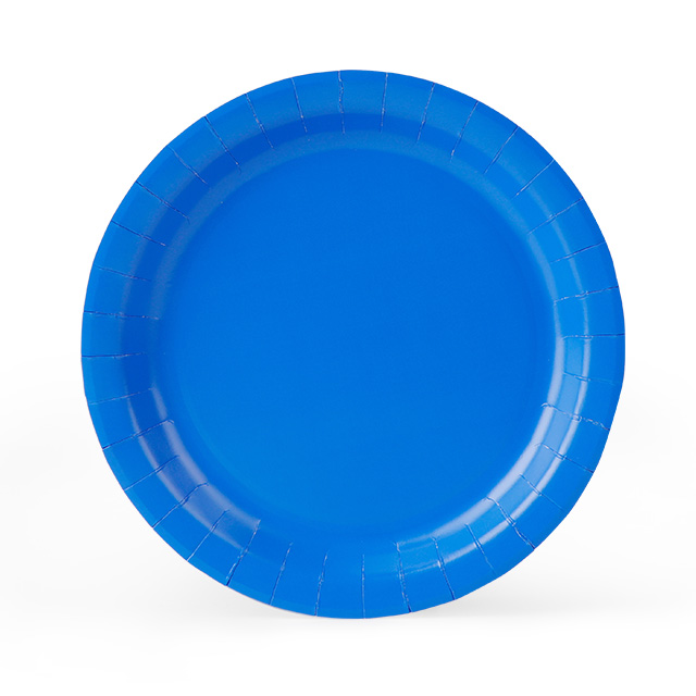 Eco-friendly disposable colorful paper plates