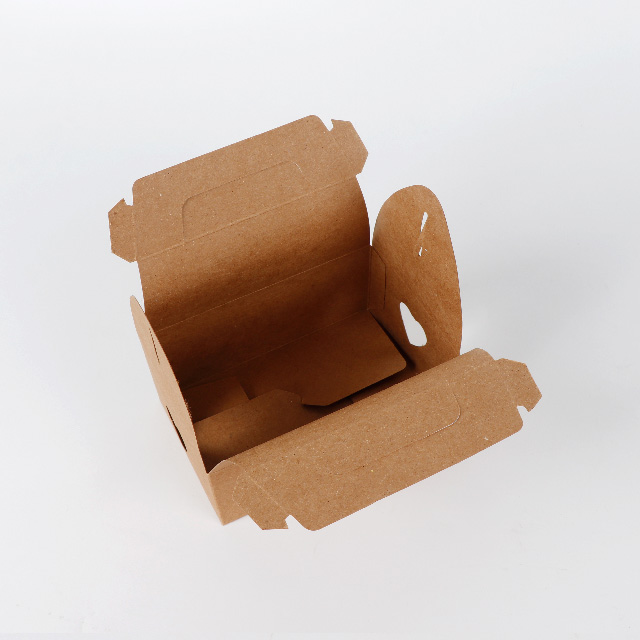 Disposable foldable take away 6 inch cake paper box