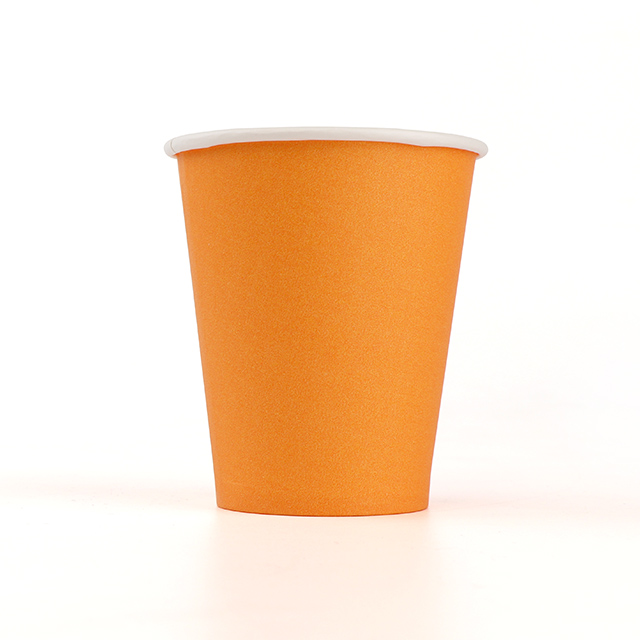 Wholesale Disposable 6oz Single Wall Paper Cup with Custom Logo Printing for Hot Drinks