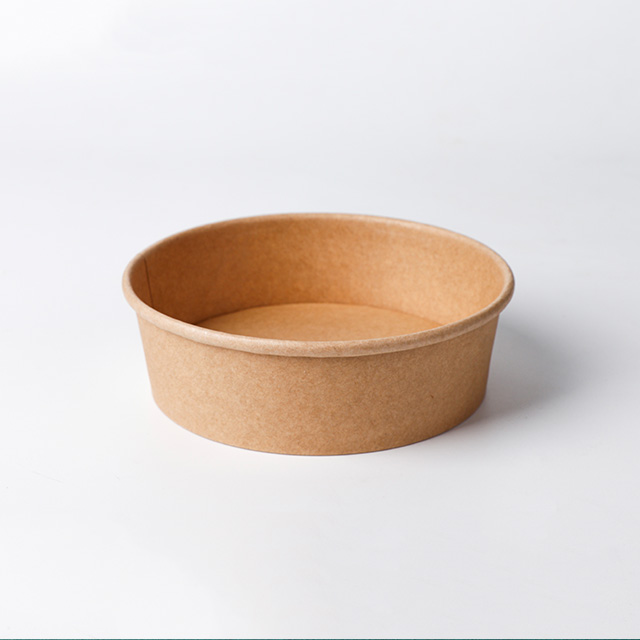 25oz Eco-Friendly Salad Paper Bowls for Healthy Meal Presentation