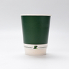 Customized Compostable Water Based Coating 12oz Double Wall Paper Cup 