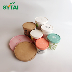 16oz Kraft Disposable Soup Cups for Restaurant Use