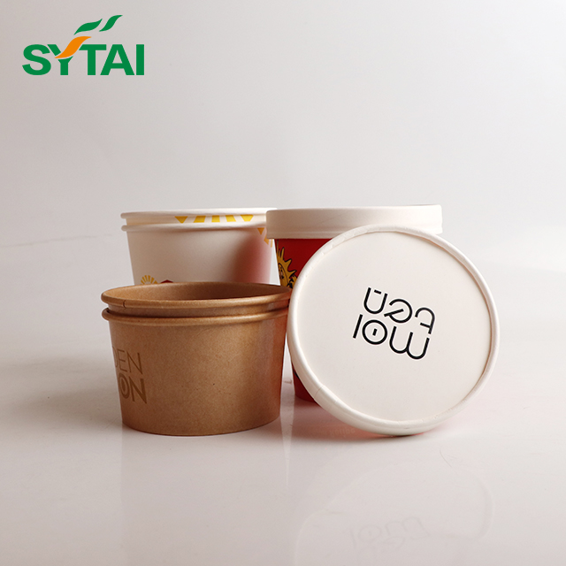 32oz Kraft Large Soup Cups for Catering Delivery
