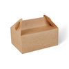 Custom Logo Print Paper Package 8-inch kraft Cake Box with Folders