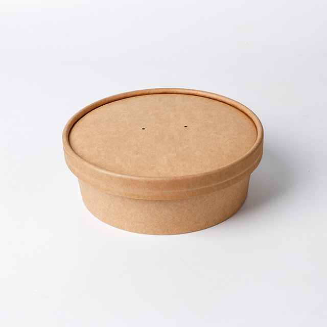 25oz Eco-Friendly Salad Paper Bowls for Healthy Meal Presentation