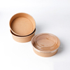 25oz Eco-Friendly Salad Paper Bowls for Healthy Meal Presentation