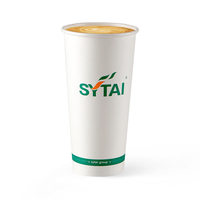 12oz Water-based coating single wall paper coffee cup