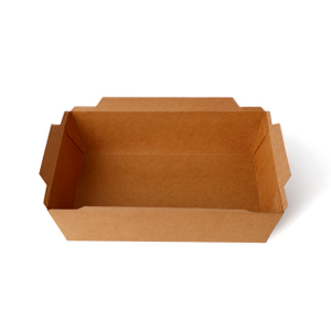 Disposable Lunch Box Kraft Paper Salad Square Box