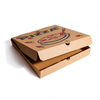 Square 12-inch Corrugated Kraft Pizza Boxes