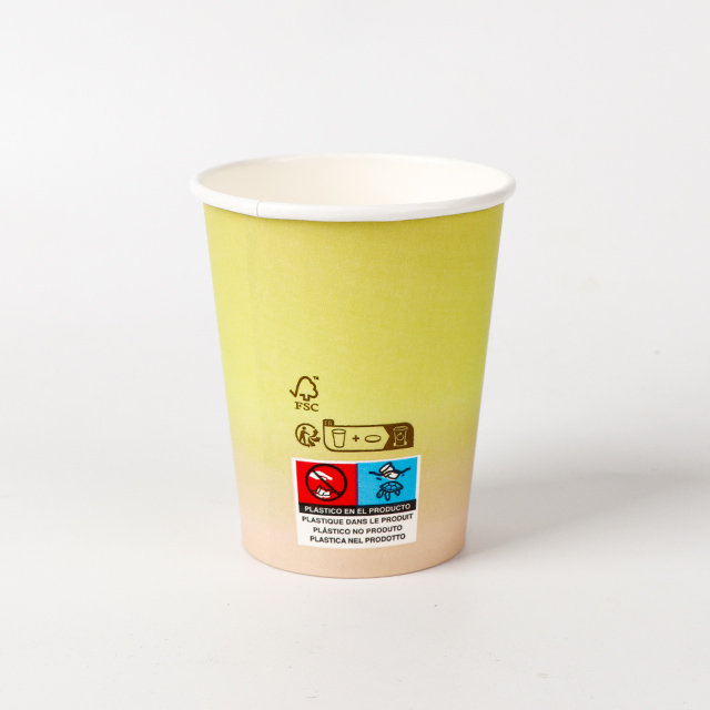 Disposable Water-based Coating 7oz Paper Cups for Coffee Hot Drinks