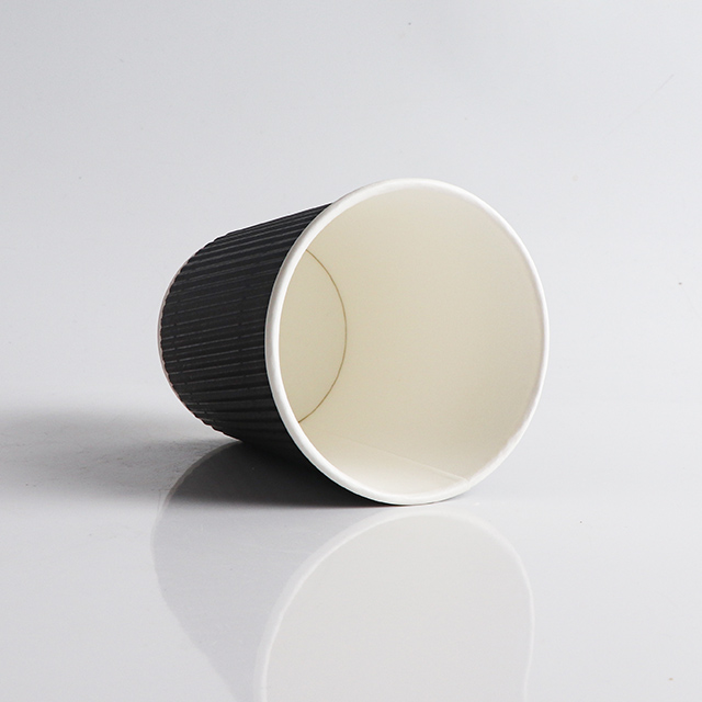 Wholesale Disposable Takeaway High Quality Ripple Wall Coffee Paper Cup