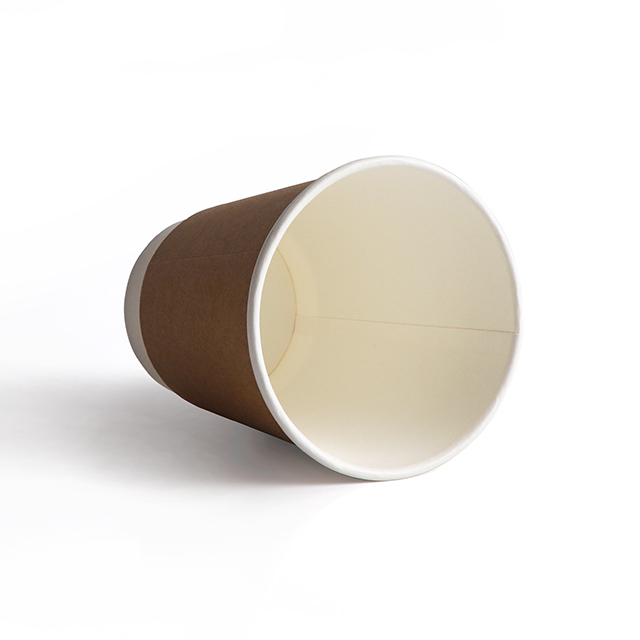 Hot Sale Compostable Coffee Cup 8oz Double Wall Paper Cup 