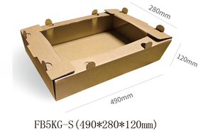 Waterproof Paper Fish Box | Industrial-Grade Aquaculture Packaging Solution