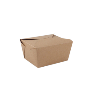 Take away food packaging paper lunch box