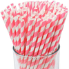 Colorful Paper Straws Safe Disposable