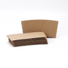 Custom logo printing heat resistant disposable packing coffee paper cup sleeves