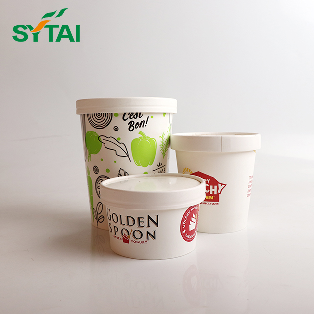 32oz Kraft Large Soup Cups for Catering Delivery