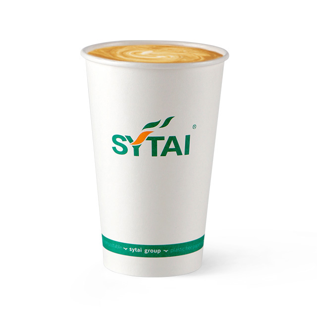 12oz Water-based coating single wall paper coffee cup