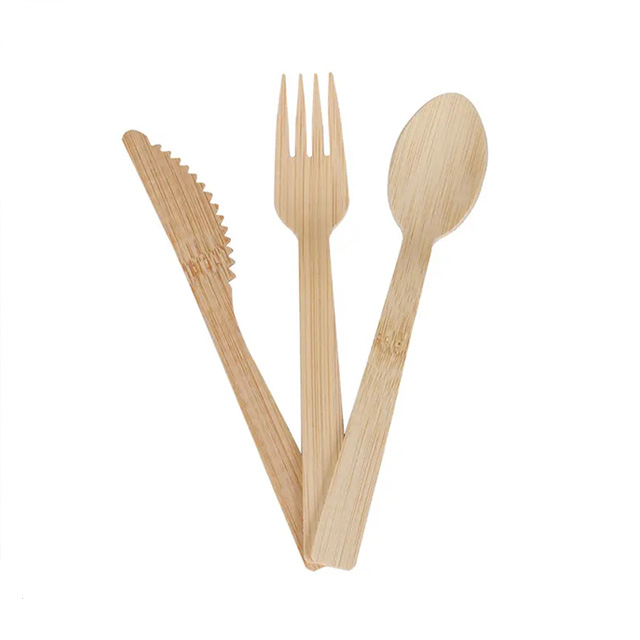 Disposable Wooden Knife and Fork Set