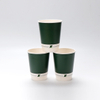 Customized Compostable Water Based Coating 12oz Double Wall Paper Cup 