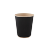 8oz inner kraft out black ripple wall paper cup