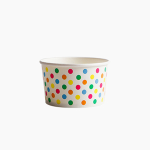 6oz biodegradable ice cream paper cup packaging