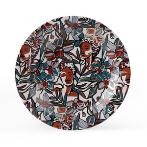 Disposable Abstract Art Paper Plate