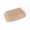 Disposable Kraft Cardboard Food containers, Chips Snacks Takeaway paper boat tray