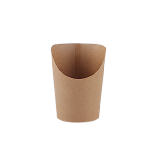 Take away kraft food container french fries cup