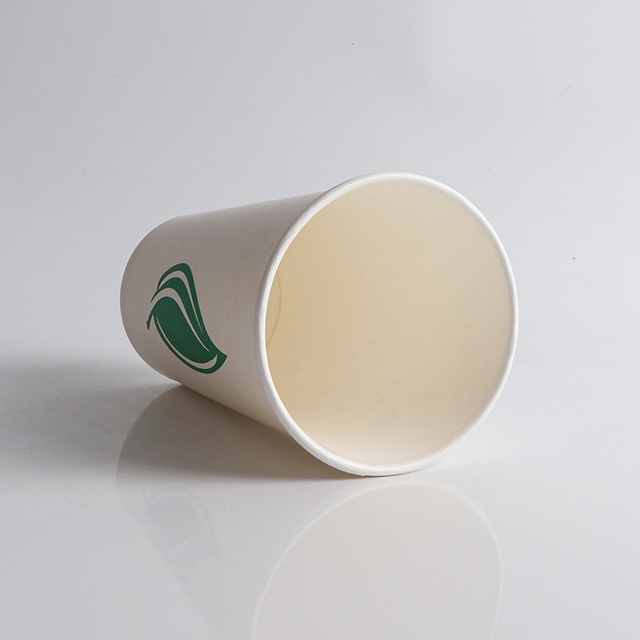 Environmentally Friendly Customized Thickened Portable 16oz Single Wall Paper Cup