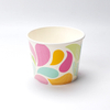4oz-16oz Custom Printed Disposable Paper Ice Cream Cup Disposable Paper Frozen Yogurt Cup