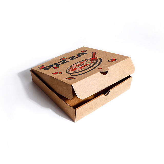 7-inch Corrugated Kraft Pizza Box