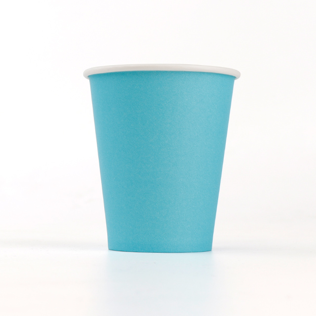 Wholesale Disposable 6oz Single Wall Paper Cup with Custom Logo Printing for Hot Drinks