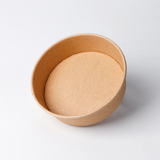 25oz Eco-Friendly Salad Paper Bowls for Healthy Meal Presentation