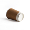 Hot Sale Compostable Coffee Cup 8oz Double Wall Paper Cup 