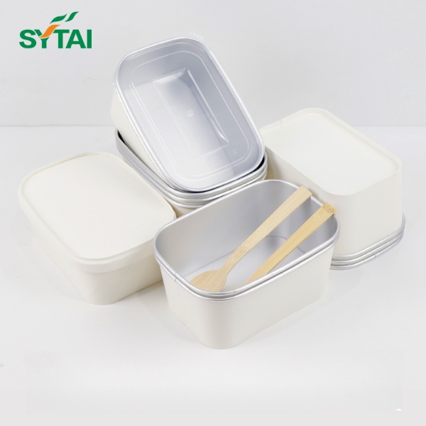 Recyclable Kraft Square Paper Bowl Range 