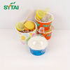 Ice Cream Cups With Wooden Spoon