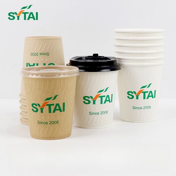 10oz Custom Printing Embossed Cups