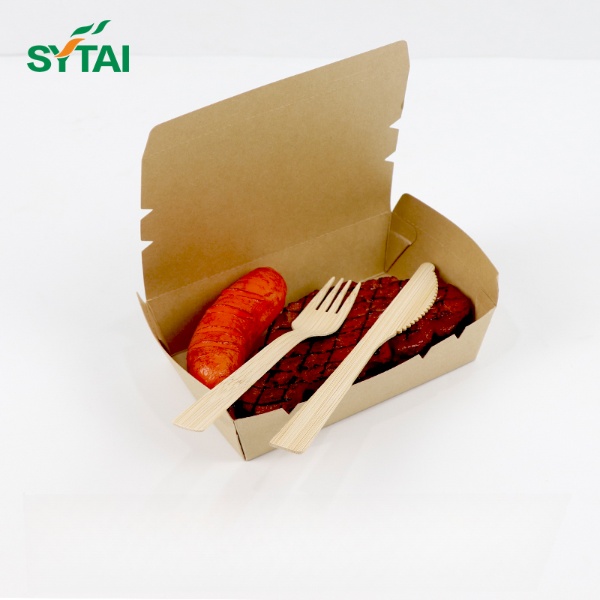 Compostable Takeout Containers Take Away Box Paper