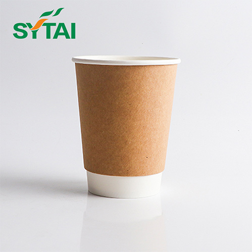 Custom Double Wall Hot Cups 90mm 500pcs