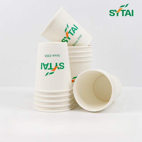 22oz White Embossed Paper Cup Wholesale