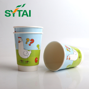 4oz Double Wall Cup Paper With Lid
