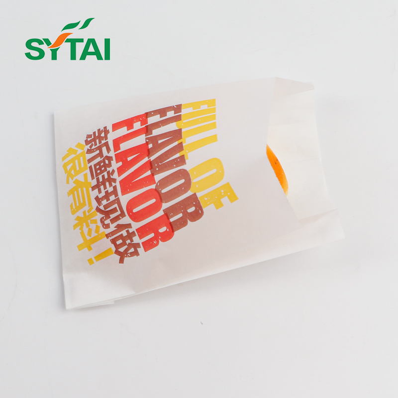 Printed Food Bag Biodegradable Packaging for Fries, Snacks