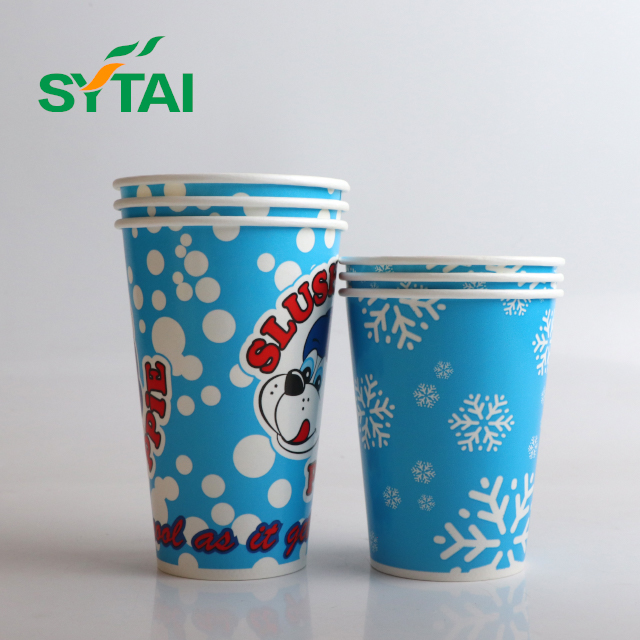 8oz 90mm Dia Single Wall Paper Cups With Lids