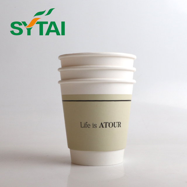 Insulated Disposable Double Wall Cups With Lids