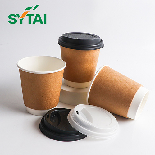 Custom Double Wall Hot Cups 90mm 500pcs