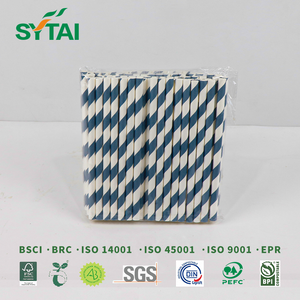 Eco-Friendly & Biodegradable Paper Drinking Straws