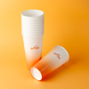 Disposable Cold Soft Drink Paper Cup with Lid