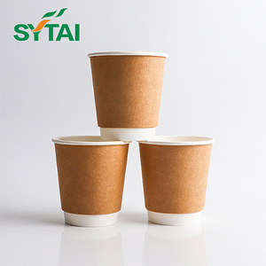 Insulated Disposable Double Wall Cups With Lids