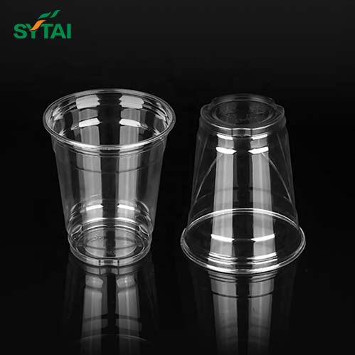 Disposable PET Coffee & Milk Tea Cups with Custom Logo